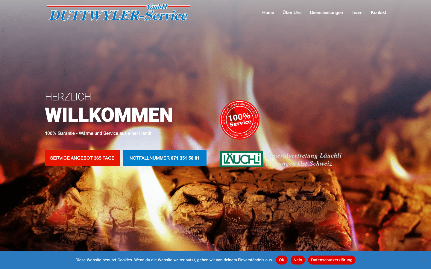 Heute · duttwyler-service.ch
